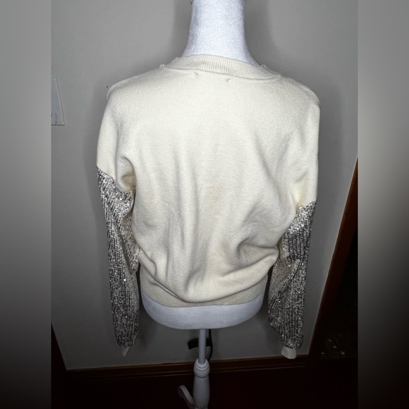 Lush Sequin Sleeve Sweater - Picture 5 of 5